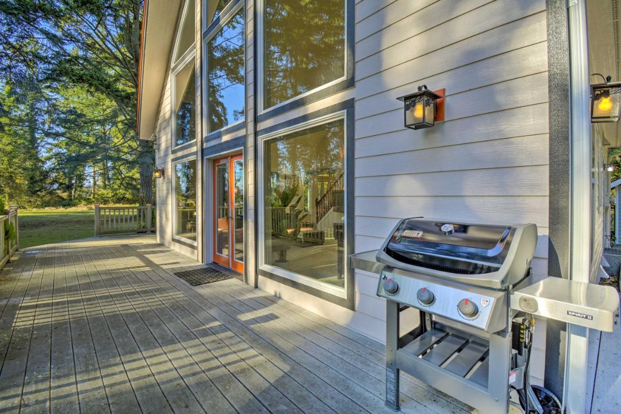 Fox Paws Luxury Cabin - Hot Tub, Fire Pit & Pines! Hansville Exteriér fotografie