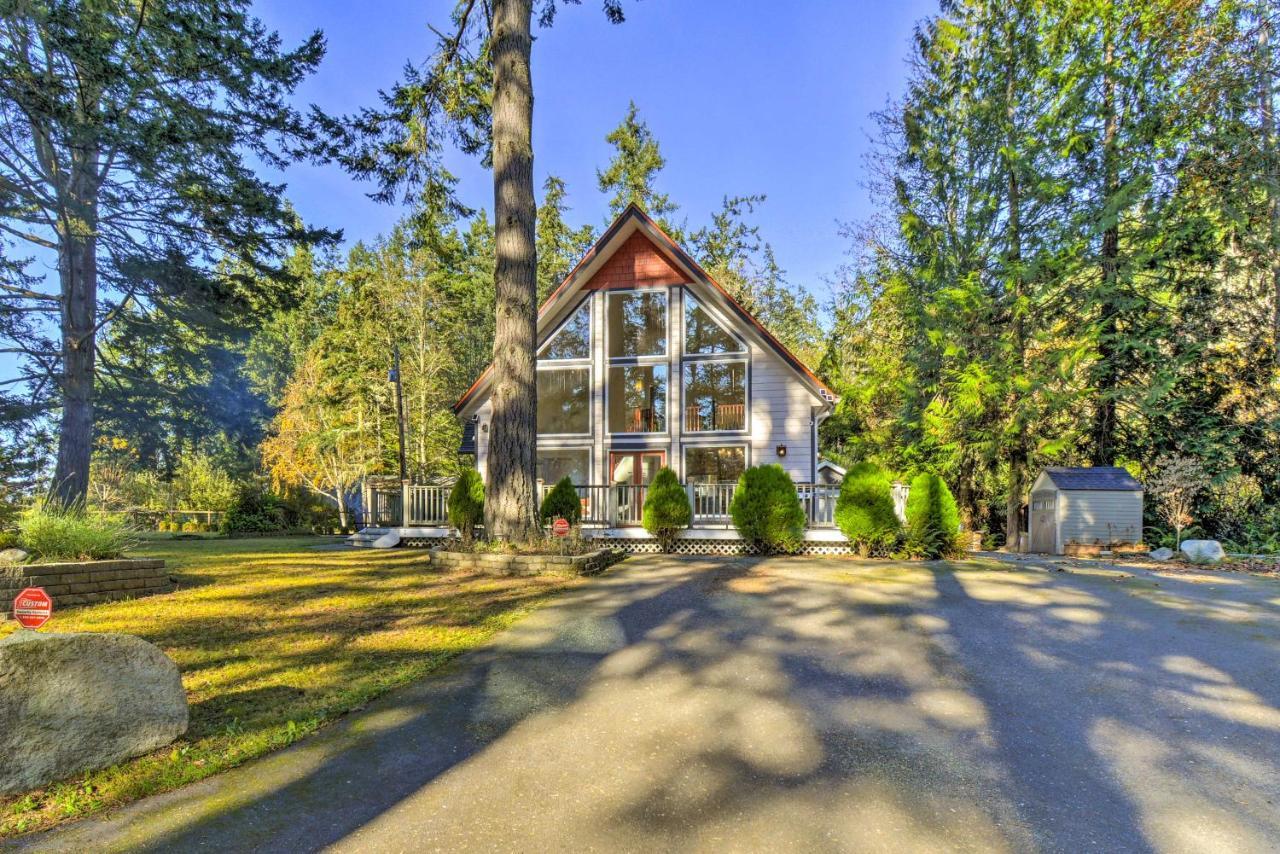 Fox Paws Luxury Cabin - Hot Tub, Fire Pit & Pines! Hansville Exteriér fotografie